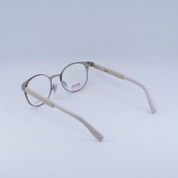 🕶️ New Hugo Boss BO 0284 0CGS00 Eyeglasses - Matte Light Gold Frame - Picture 4 of 12
